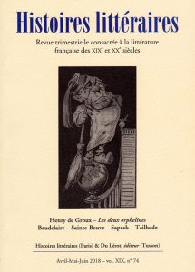 couverture-Histoires littéraires-74