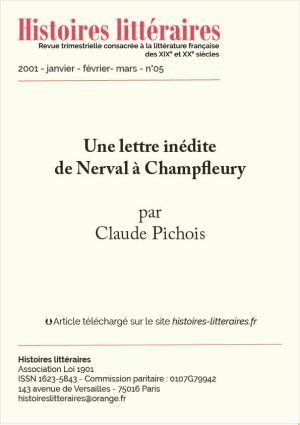HL-2001-05-06-Lettre inédite de Nerval à Champfleury