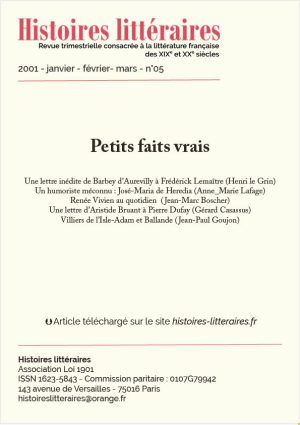 HL-2001-05-07-Petits faits vrais