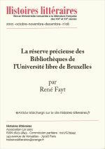 La réserve précieuse des Bibliothèques de l’Université libre de Bruxelles