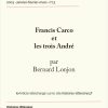 page de titre Francis Carco et les trois André