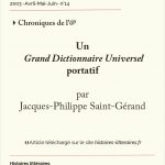 Un <em>Grand Dictionnaire Universel<em/> portatif