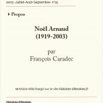Noël Arnaud<br/>(1919-2003)