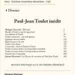 Dossier Paul-Jean Toulet inédit