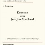 Entretien avec Jean José Marchand