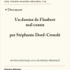 Couverture HL-2005-24-02-un dossier Flaubert mal connu