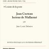page de titre Jean Cocteau lecteur de Mallarmé