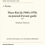 <em>Hara-Kiri</em> de 1960 à 1970,<br/>un journal d’avant-garde