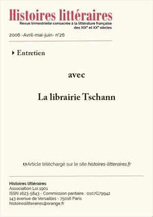 Couv. librairie Tschann