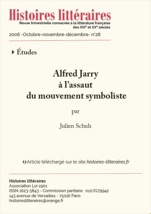 couv. Alfred Jarry