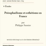Préraphaélisme<br/> et esthétisme en France