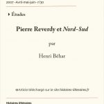 Pierre Reverdy et <em>Nord-Sud</em>