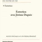 Entretien avec Jérôme Dupuis