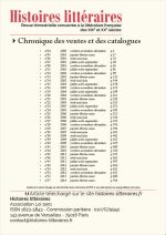 Recueil de chroniques des ventes<br> et des catalogues 2000-2014